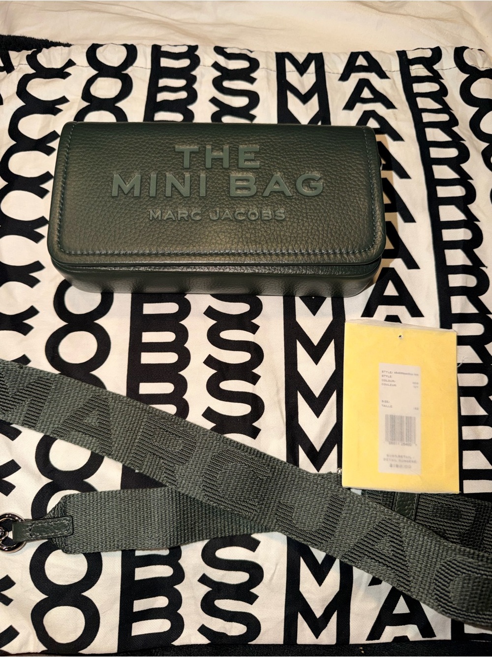 Marc Jacobs Dark Green The Mini Bag Belt Bag